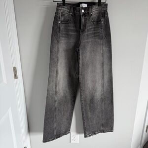 Evereve Vintage Seamed 32” Jeans